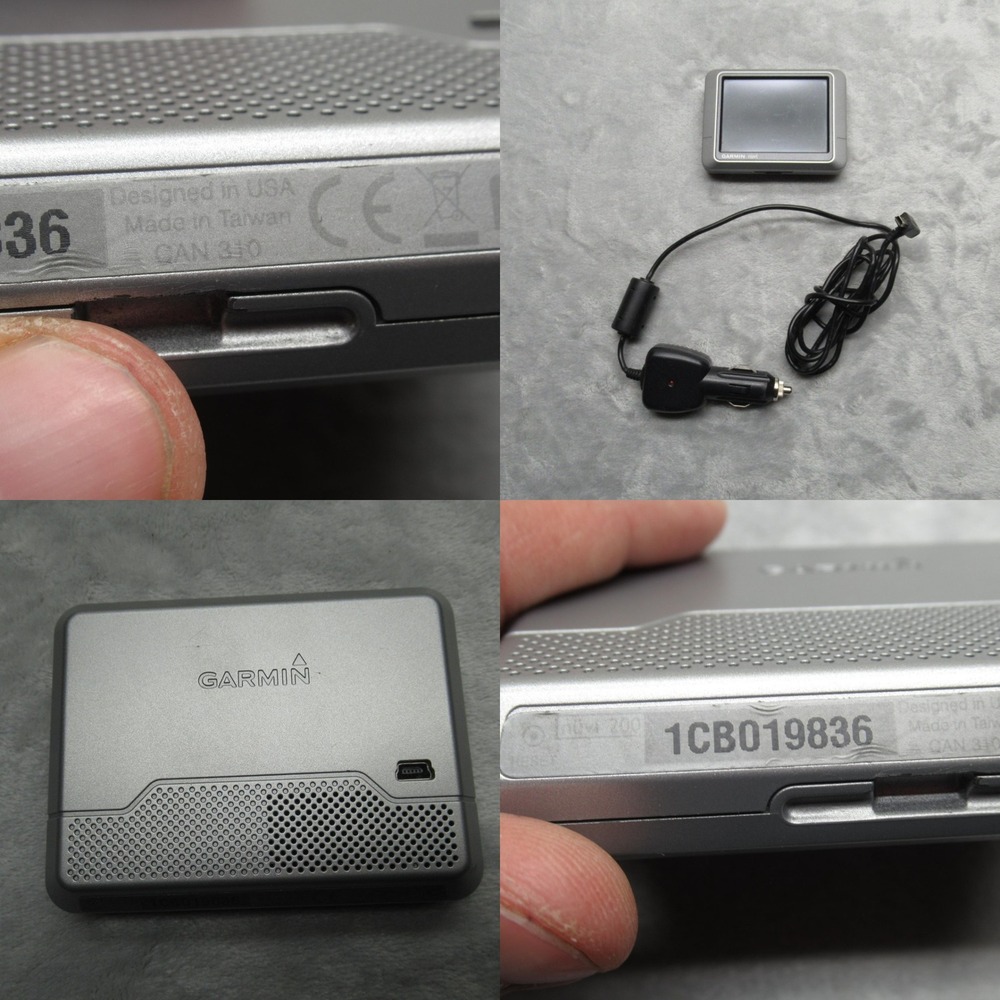 Nuvi 200 GPS Navigation System LCD Car Charger Untested‎
